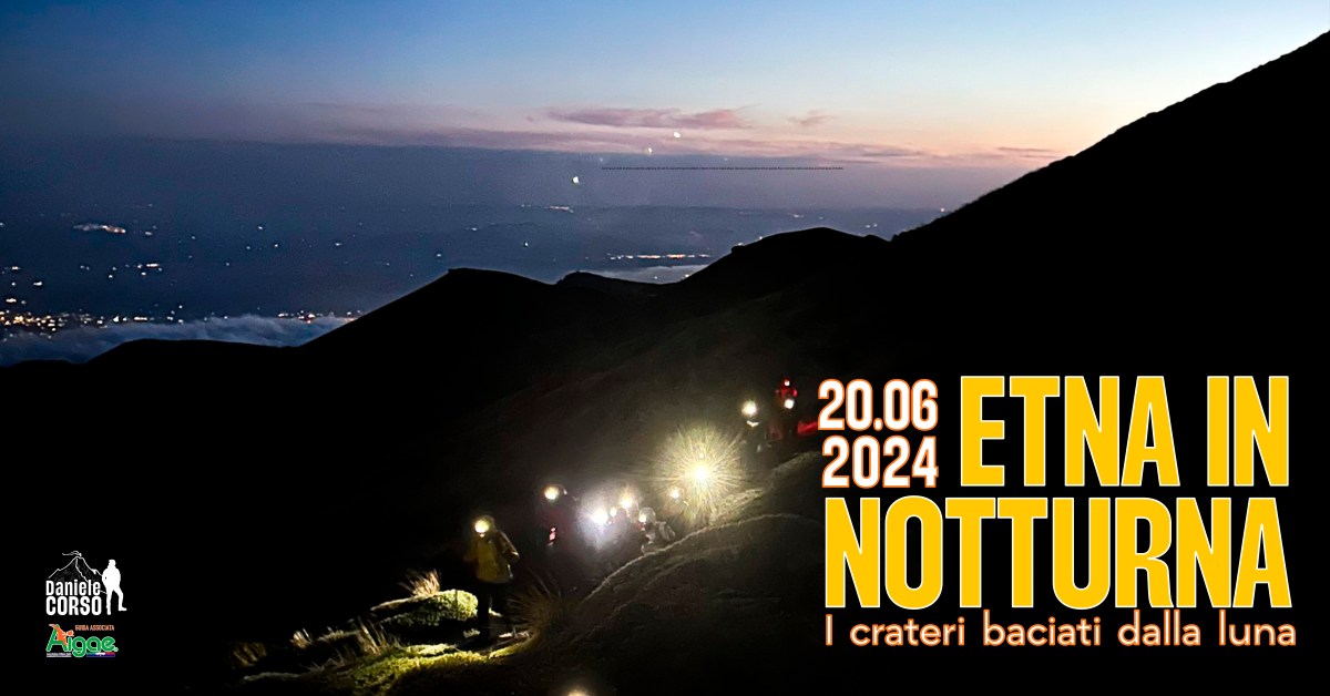 ETNA IN NOTTURNA | I crateri baciati dalla&nbsp;luna