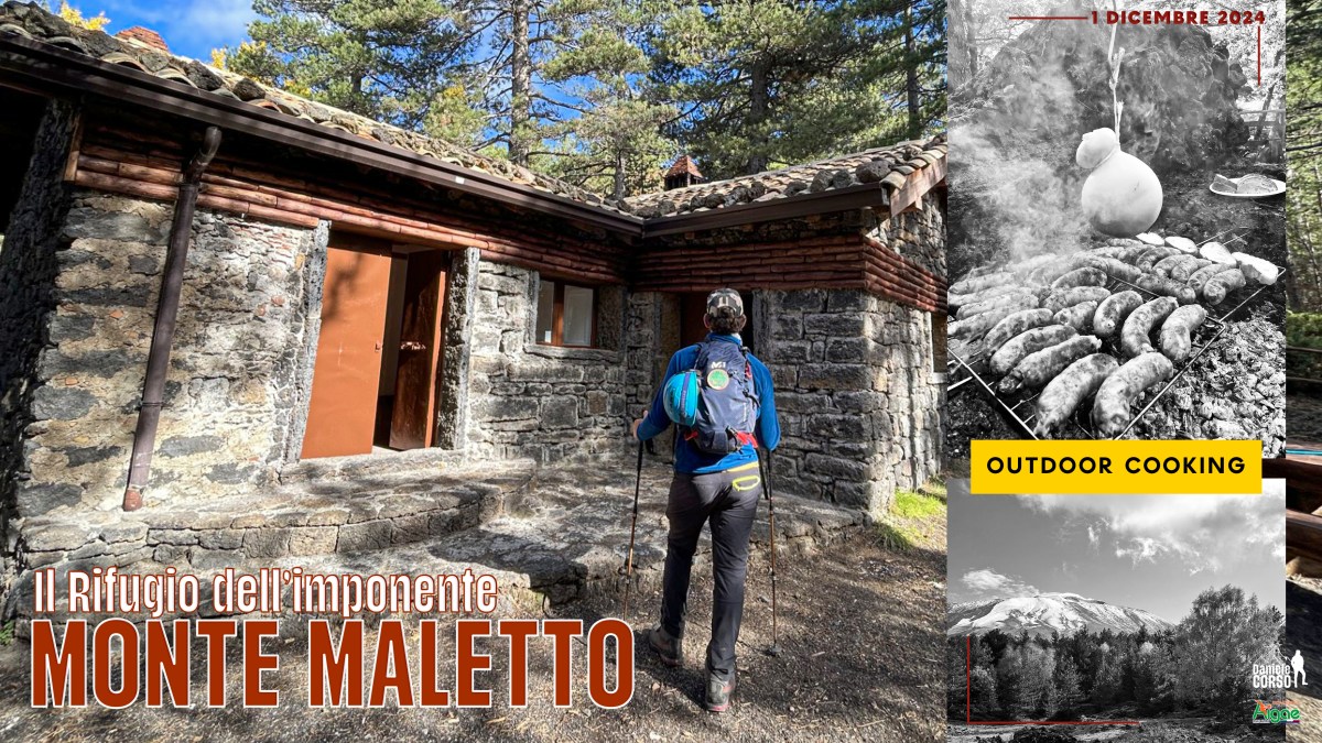 IL RIFUGIO DELL’IMPONENTE MONTE MALETTO & Outdoor&nbsp;cooking
