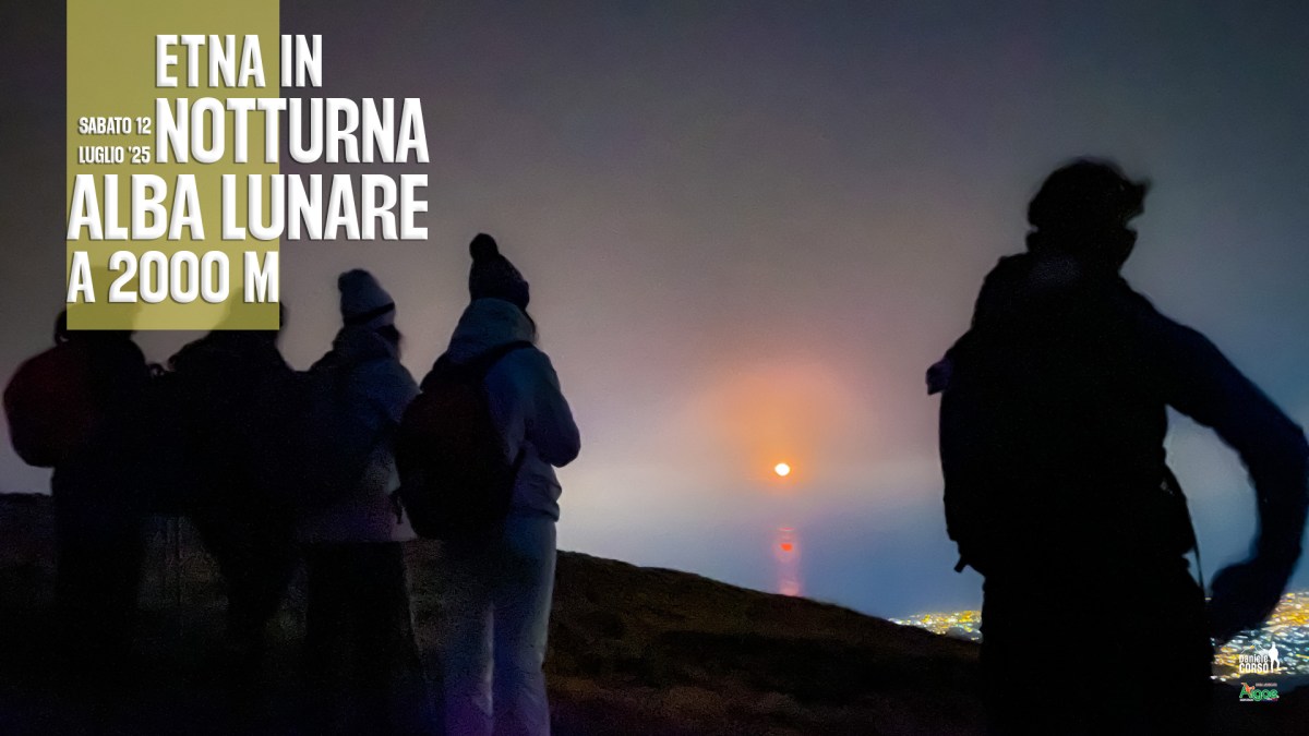 ETNA IN NOTTURNA | Alba lunare a 2000&nbsp;m