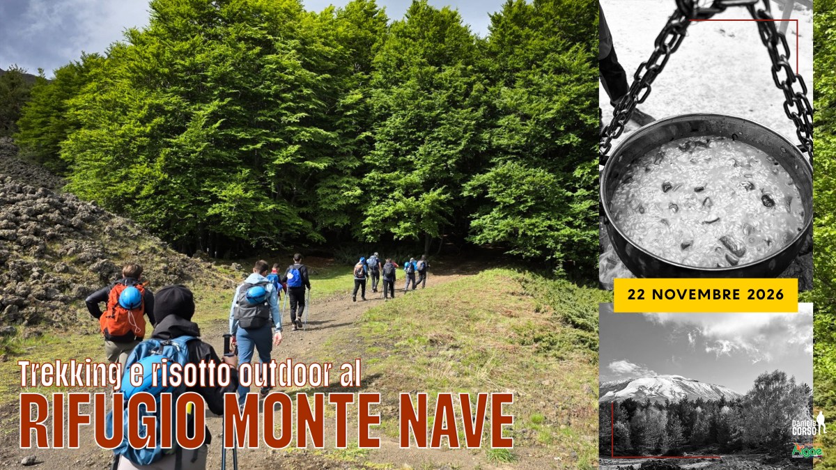 TREKKING e RISOTTO OUTDOOR AL RIFUGIO MONTE&nbsp;NAVE