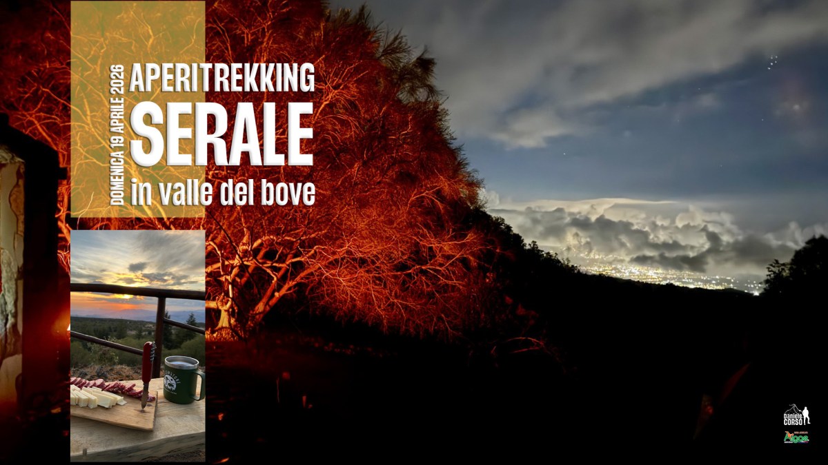 APERITREKKING SERALE IN VALLE DEL&nbsp;BOVE